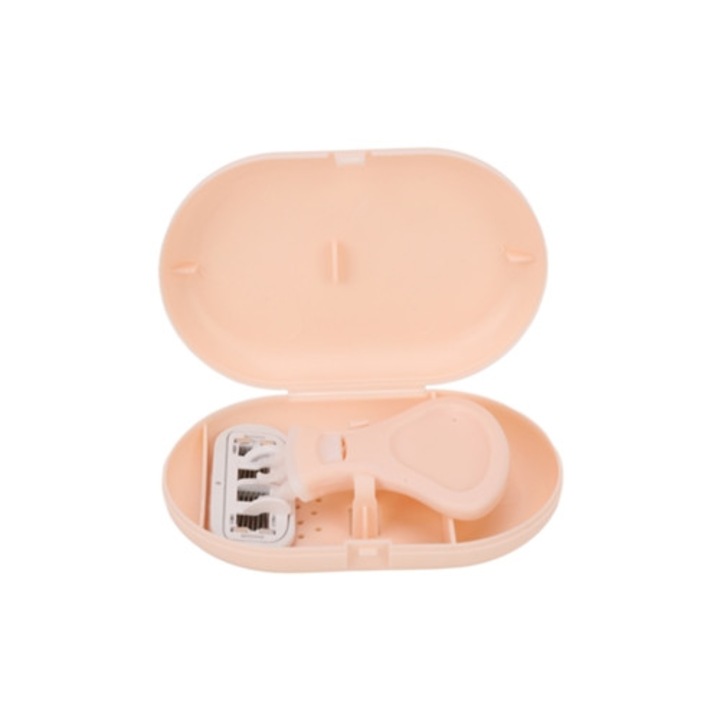 Ras manual cu 6 straturi pentru femei, pentru parul de subrat si picioare, set