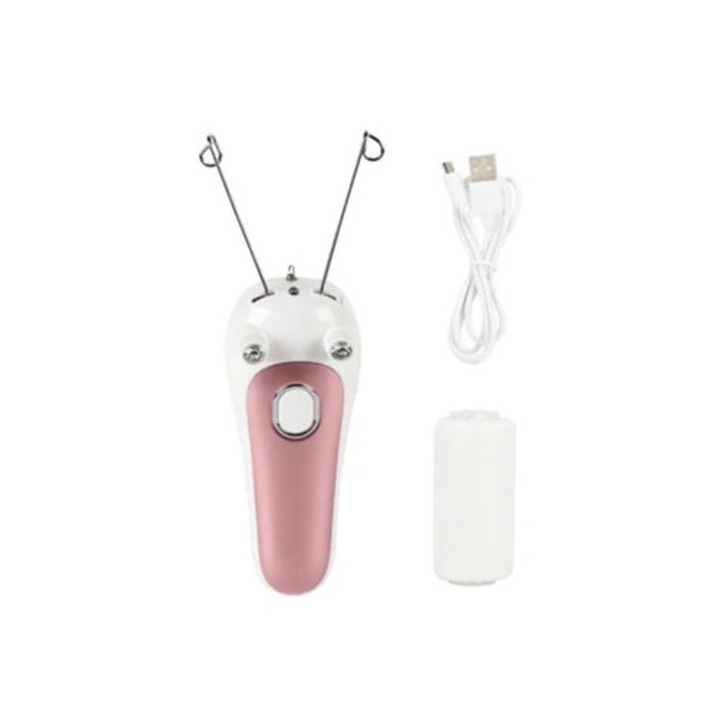 Epilator electric fara fir pentru fata, brate si picioare, set