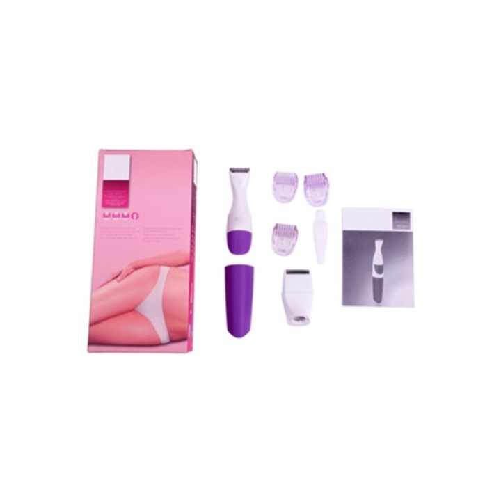 Epilator electric 2 in 1 pentru femei, pentru bikini, picioare si subrat
