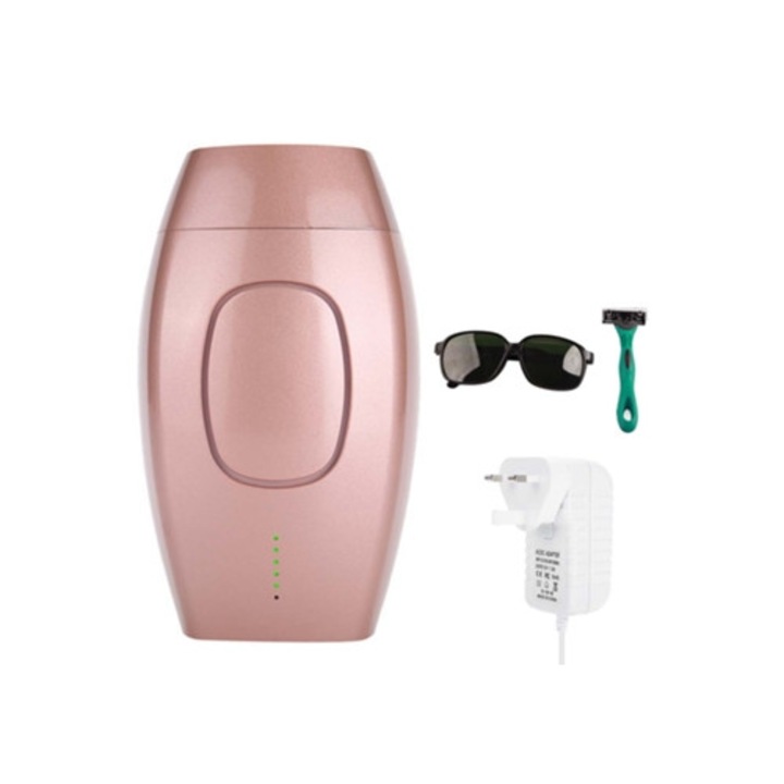 Epilator IPL, Fara durere, Roz, Pentru corp si zone intime