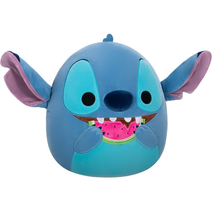 Jucărie de plus, Squishmallows, design Stitch, 20 cm, albastru