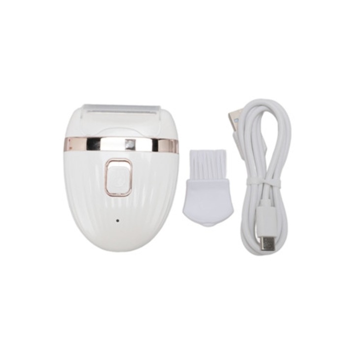 Epilator electric reincarcabil USB pentru femei, impermeabil