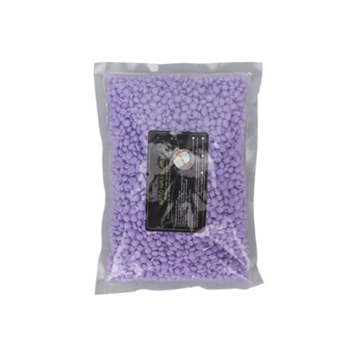 Ceara depilatoare unisex, 500 g, pentru fata, brate, spate si picioare