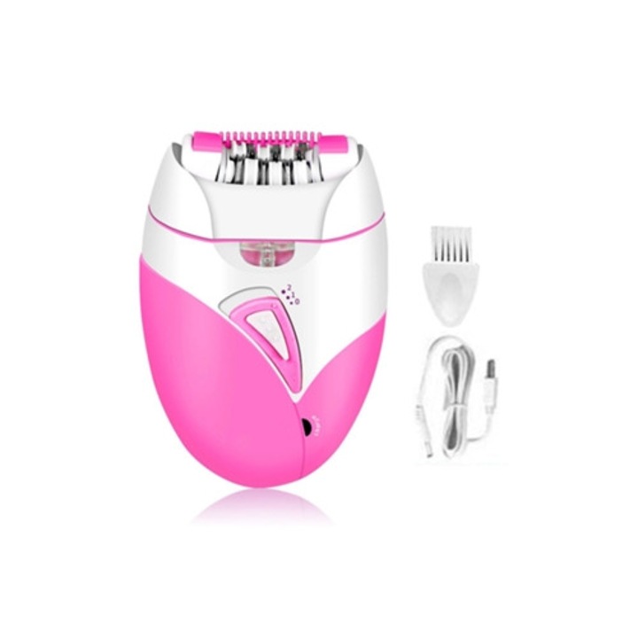 Epilator electric portabil roz