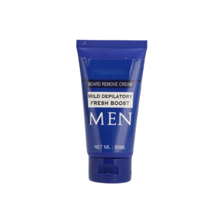 Crema depilatoare pentru barbati, sigura si non-iritanta, 200ml