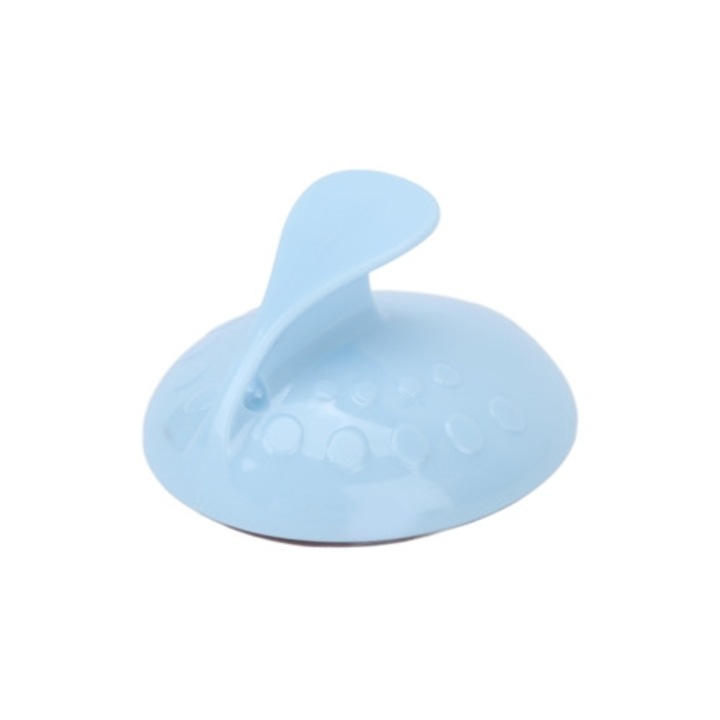 Instrument de indepartare nedureroasa a parului, exfoliant, albastru