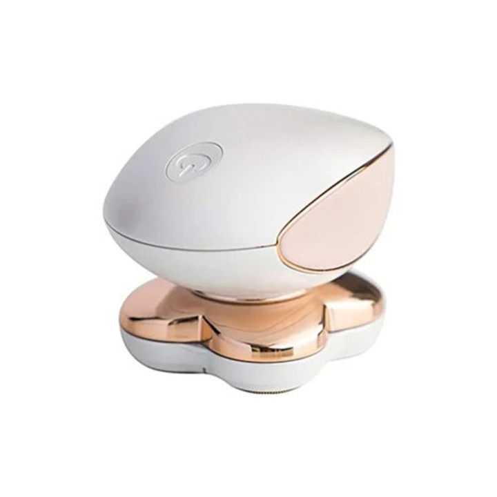 Epilator pentru femei, cu 4 brate, electric, reincarcabil USB, alb