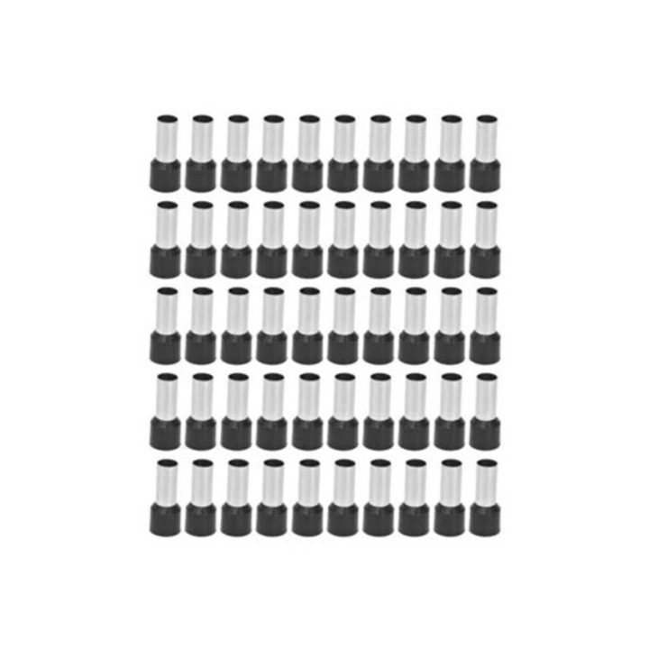Set 50 Terminale izolate, E25 16.4 AWG pentru Fire Izolate