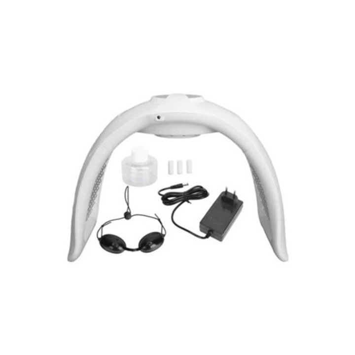 Aparat de ingrijire faciala LED cu spray hidratant