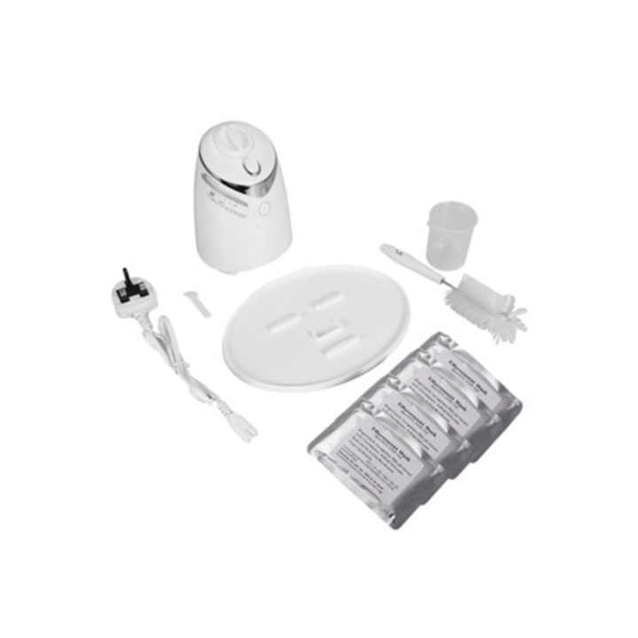 Masina de facut masti faciale din fructe si legume, alb