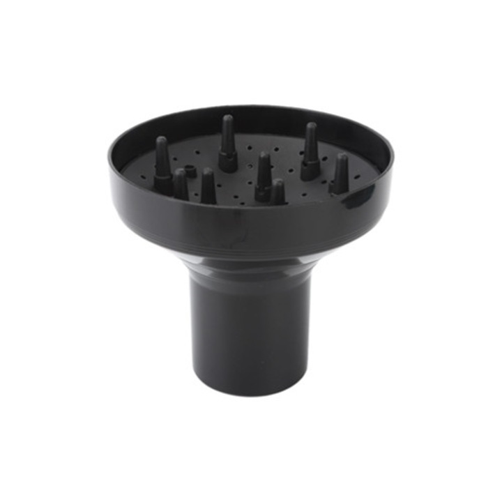 Univerzális diffúzor hajszárítóhoz, fekete, göndör és hullámos hajra