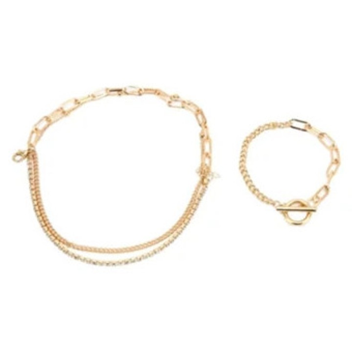 Bratara cu catarama pentru femei, eleganta, cu strasuri, ajustabila