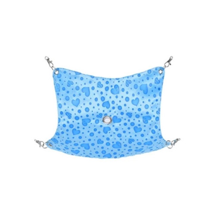 Culcus pentru Hamster, Pat Confortabil cu Carlige de Prindere, pentru Animale Mici, Culoare Multicolor