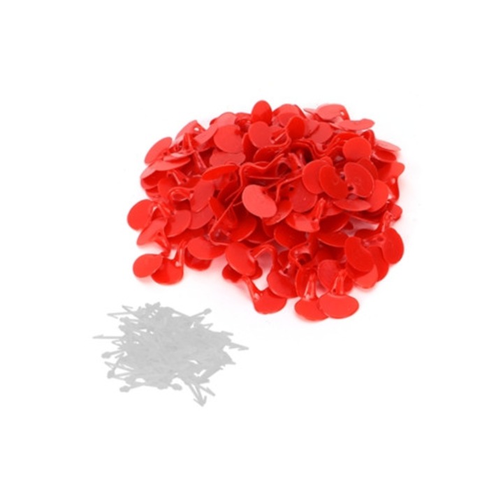 Set de 100 ochelari anti-ciupit pentru pasari mici, rosu