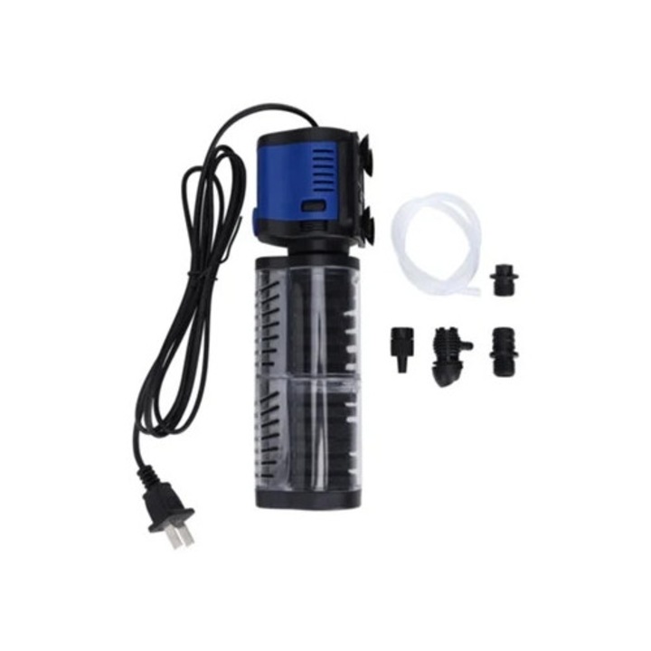 Pompa de aer submersibila pentru acvariu, 220-240V, 5W