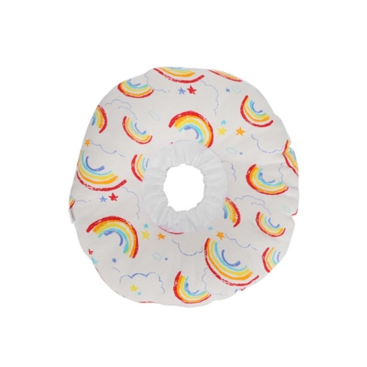 Guler elisabetana, M, pentru pisici, bumbac moale, anti-zgarieturi, anti-linsat