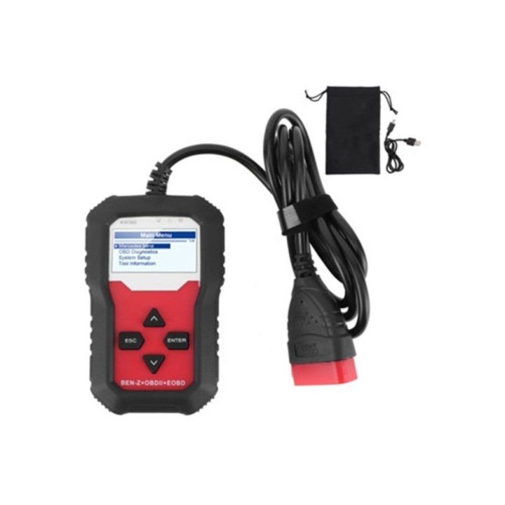 Tester diagnostic complet ABS si frana pentru Mercedes Benz, versiune germana