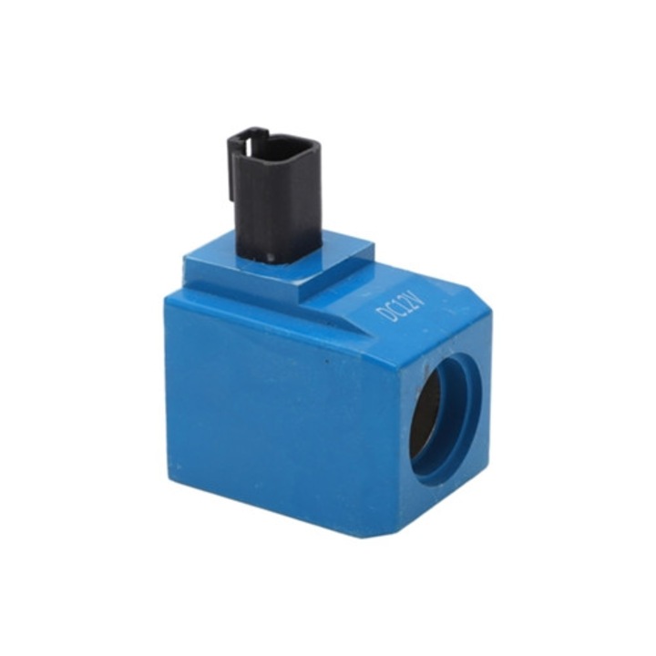 Bobina solenoid 02 365539, 12V DC, 30W, pentru JCB 3CX/4CX