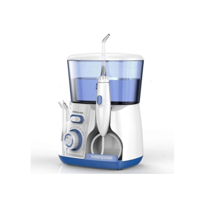 Elektromos szájzuhany, fogtisztítás, fogfehérítés, víz, készlet