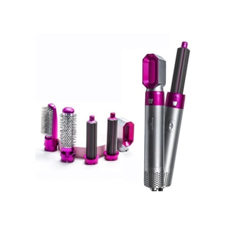 Perie de par electrica, 5in1, utilizare duala