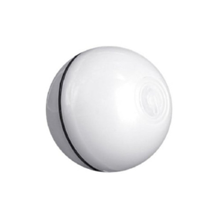 Interaktív macskajáték, 360°-ban forgó labda, fehér