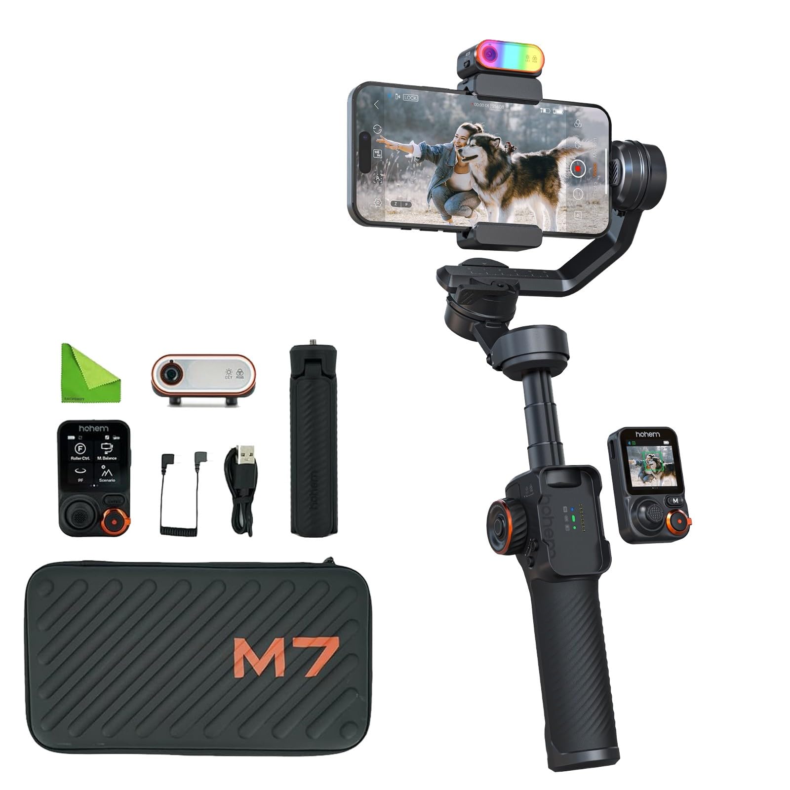 hohem Steady M7 スタビライザー Amazon.co.jp: hohem iSteady M7 ジンバルスタビライザー iPhone用