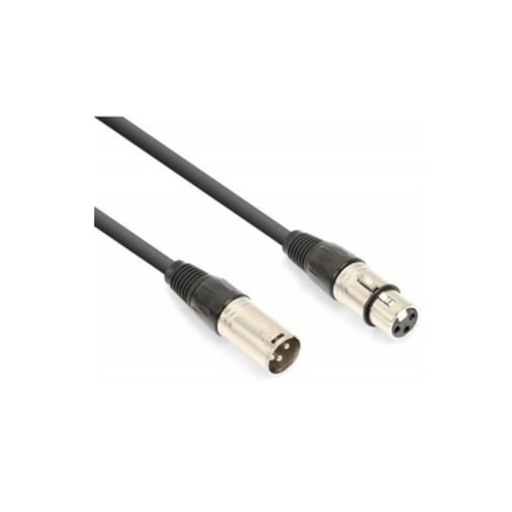 DMX XLR kábel férfi-nő 3 m, Audio Hi-Fi tartozékok