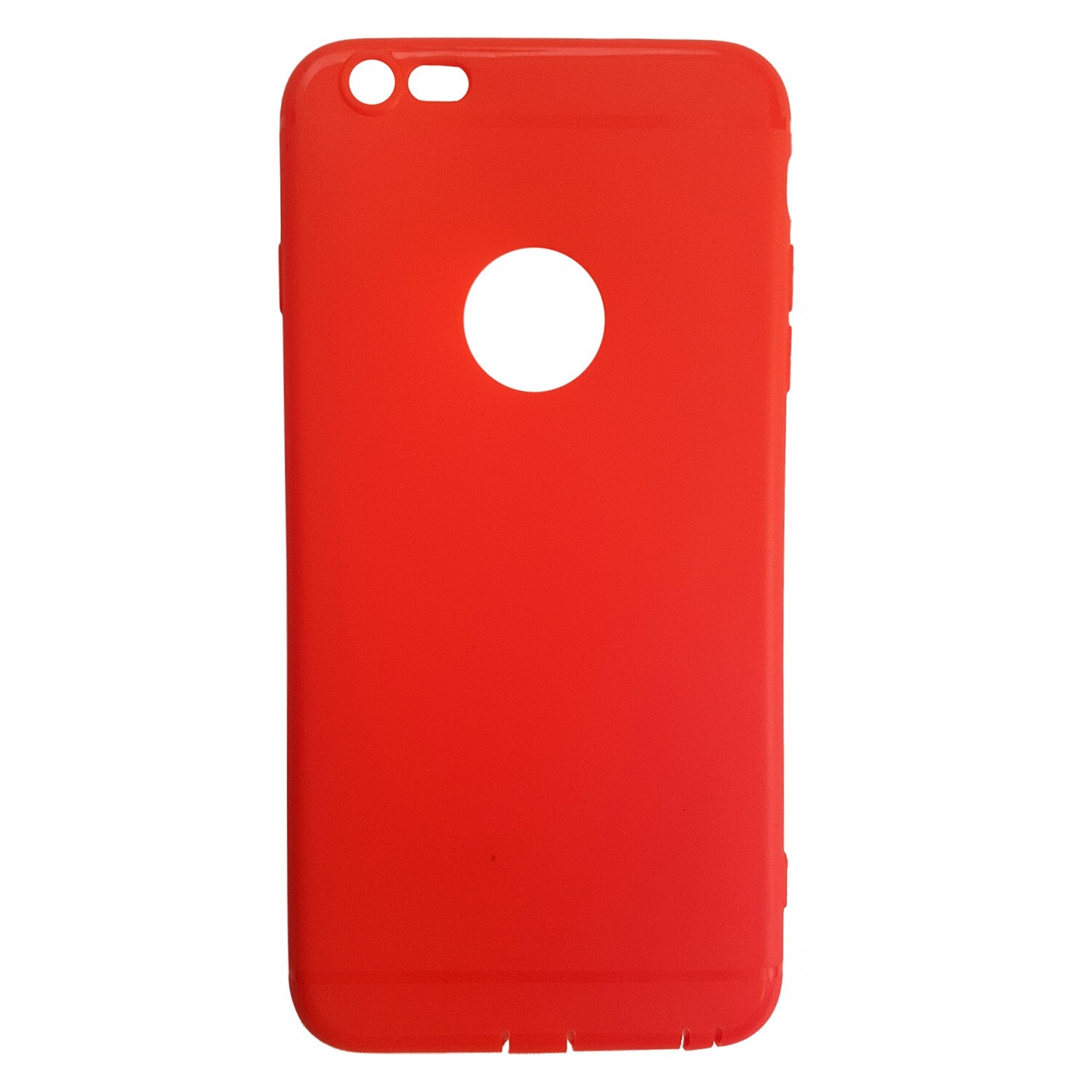 Husa Kabelwelt GKWQCHS111 pentru Apple iPhone 6/6s Plus, Capac silicon slim, Rosu mat