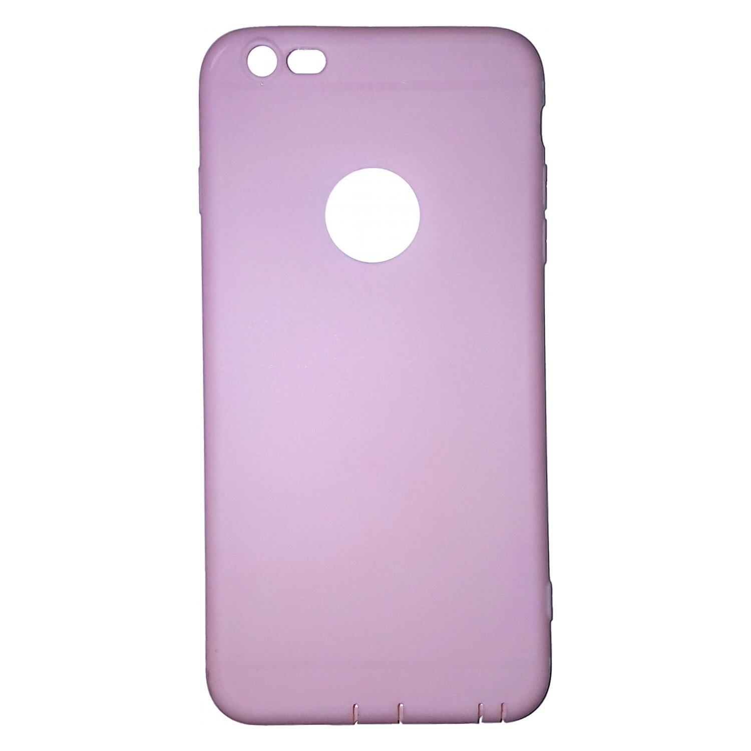 Husa Kabelwelt GKWQCHS113 pentru Apple iPhone 6/6s Plus, Capac silicon slim, Roz mat