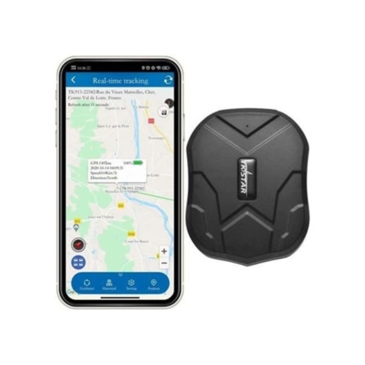 Dispozitiv de localizare GPS pentru masina, impermeabil, QINGQUE, real-time