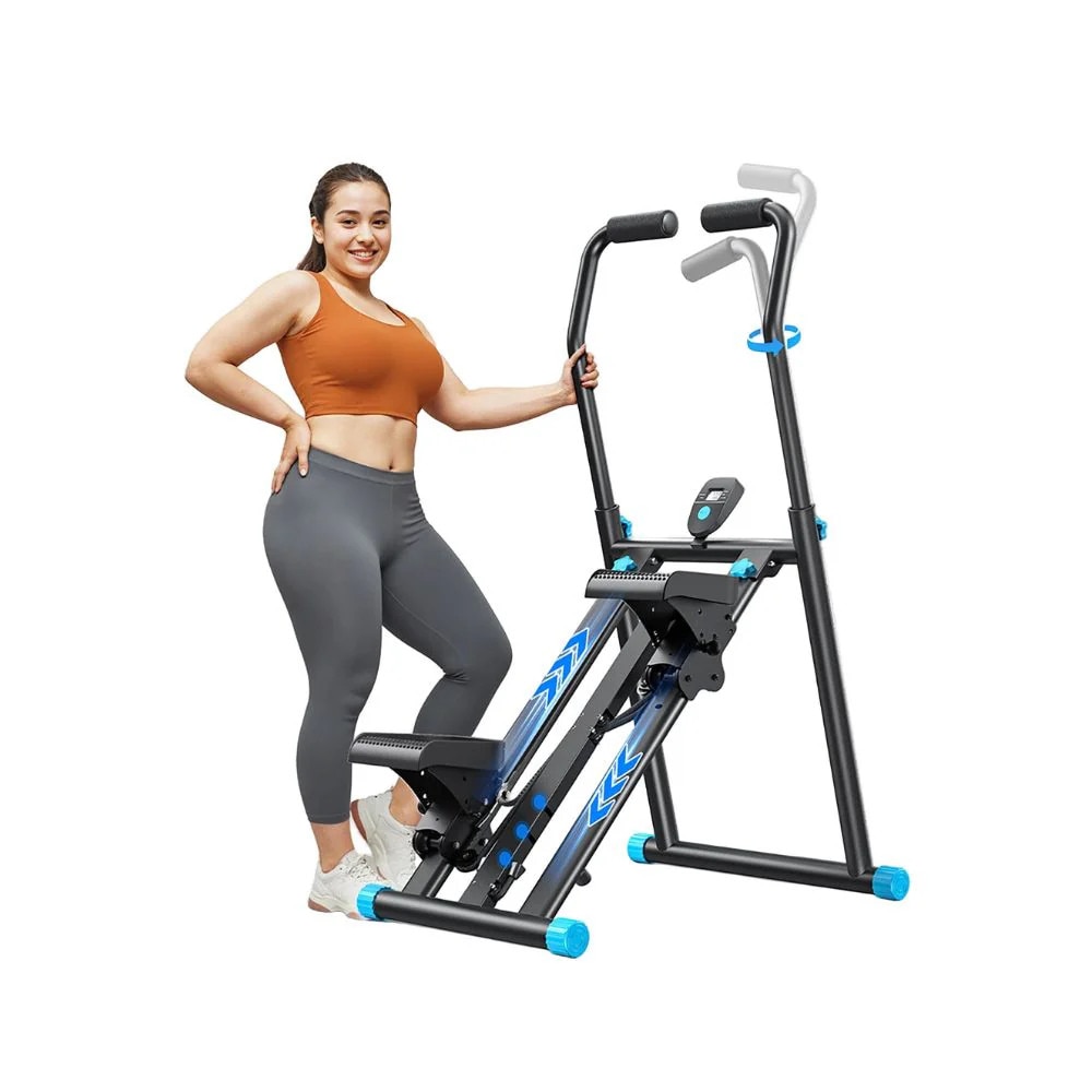 Stepper vertical pentru scări, rezistență reglabilă, design compact ...