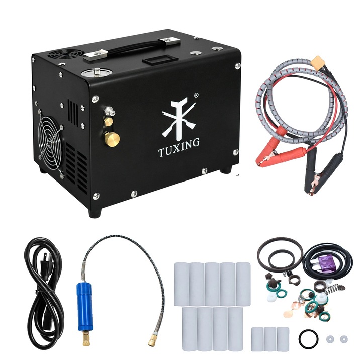 Compresor de aer, 4500 Psi, electric, presiune setata, 220V, EU