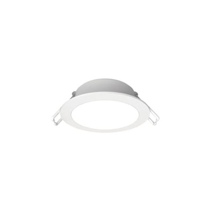 Aplica LED incastrata 4.8w, 4000k, alb extra-plat, dimensiuni 87x35mm, IP65, ideala pentru baie