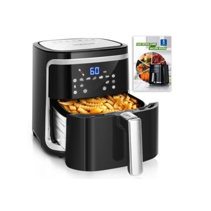 AIGOSTAR Cube olajmentes fritőz, 7L, 1900W