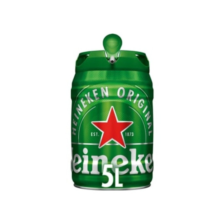 Butoi bere alcoolica HEINEKEN 5 lt