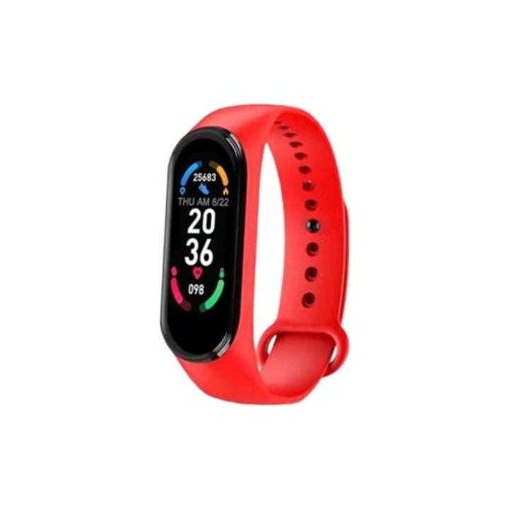 Bratara fitness M8, neagra, pentru barbati