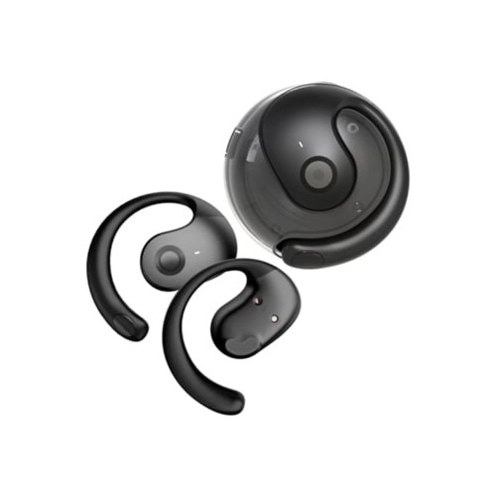 Casti Wireless Klack Ows-jm13, traducator AI in timp real, conductie osoasa, IPX5, Bluetooth 5.4