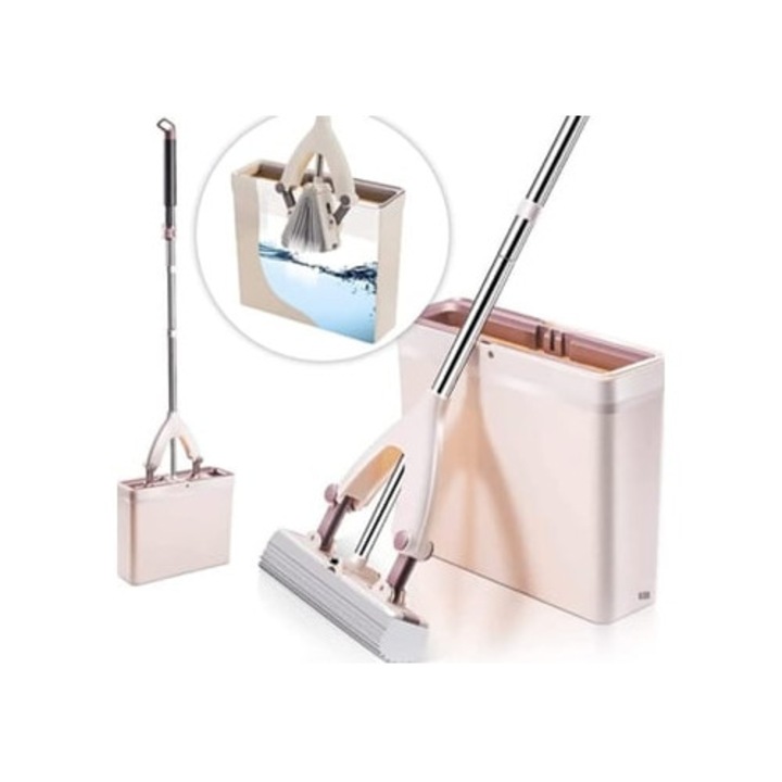 Mop KLACK cu cub pentru toate tipurile de pardoseli, set