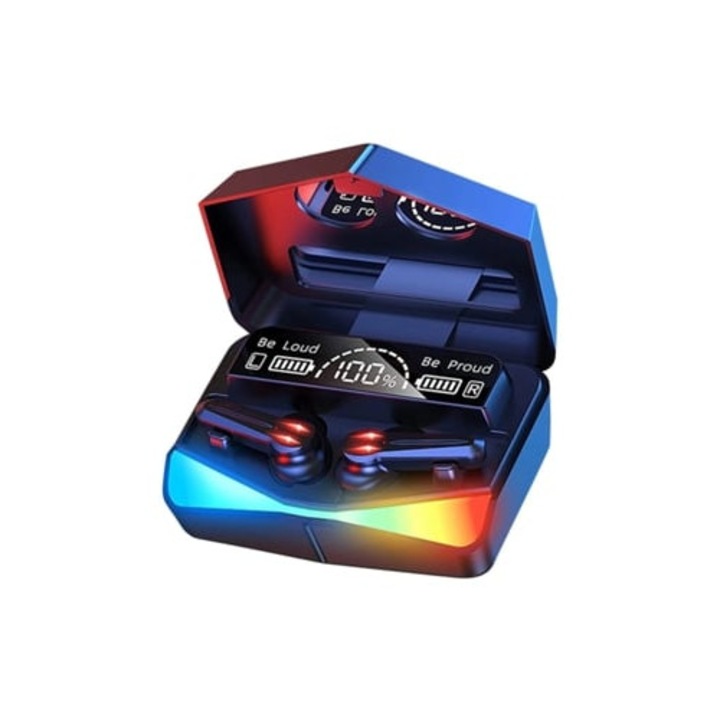 Vezeték nélküli fejhallgató, Vezeték nélküli, Bluetooth, zajcsökkentés, fehér