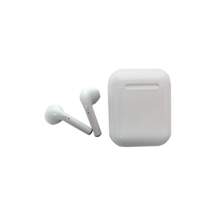 Casti Wireless True Wireless Bluetooth, In Ear, cu Microfon, Autonomie Mare
