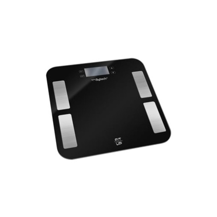 Cantar electronic, sticla securizata, 30x30cm