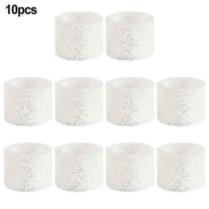 Комплект от 10 резервни филтъра за овлажнители LEVOIT Dual150/Dual200S/Classic300/LV600S, материал: гъба, размери: стандартни