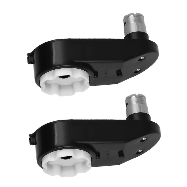 Set 2X Motor electric Vaxellada 12V 20000RPM, pentru motociclete de jucarie, negru, 16,5x1cm