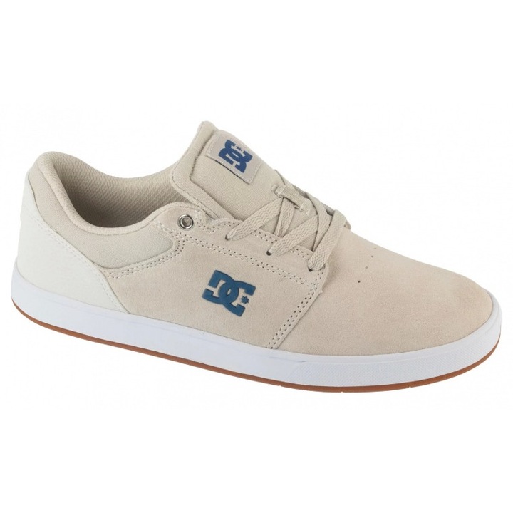 Tenisi barbati DC Crisis 2, bej, piele nabuc