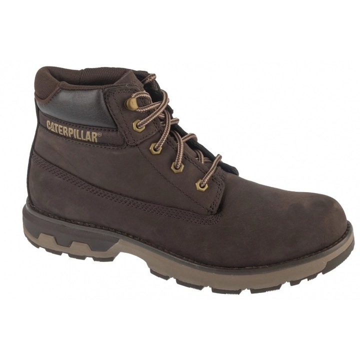 Ghete barbati P726365, CATERPILLAR, Maro, Piele nabuc