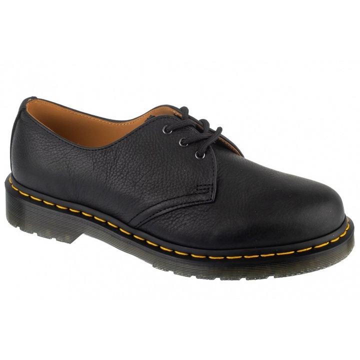 Uniszex cipő, Dr. Martens, 1461, természetes bőr, fekete, 46 EU