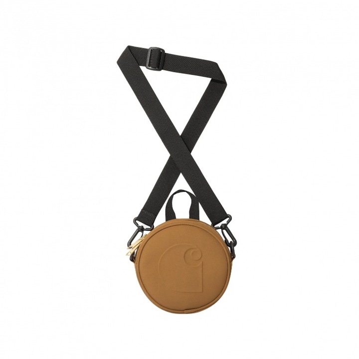 Férfi táska, Carhartt WIP, Clarton Bag, barna színű, egy méret