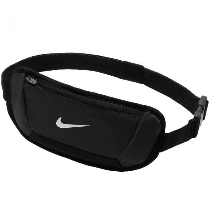Nike sporttáska, fekete, férfiaknak és nőknek, poliészter és nylon anyag