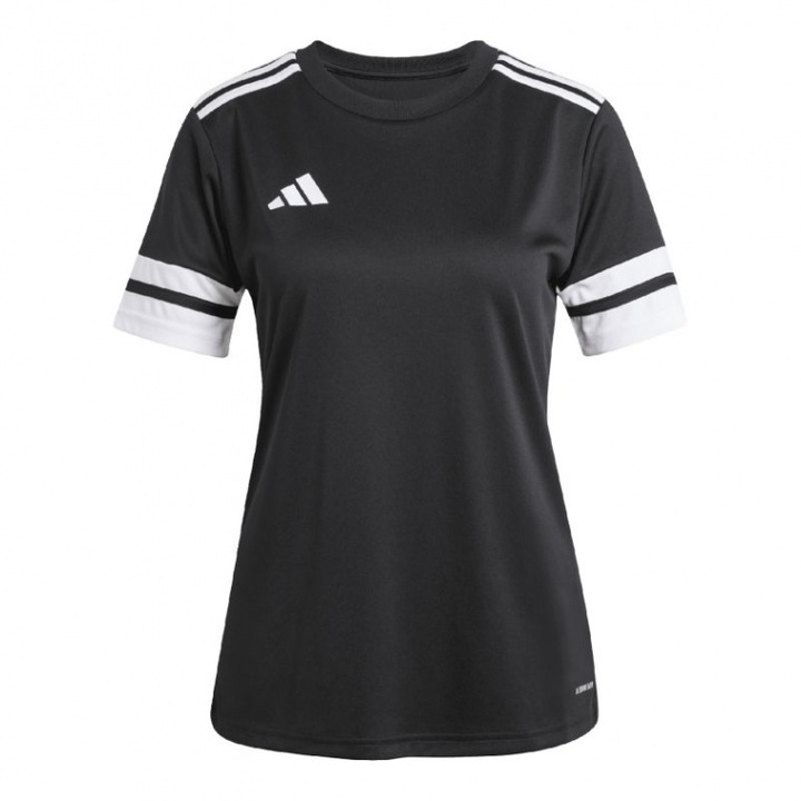 Női sportpóló, adidas, Squadra 25, fekete/fehér