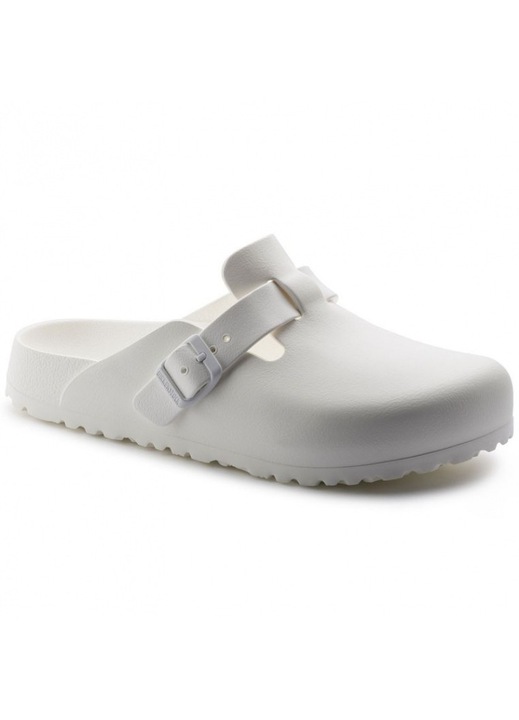 Slapi Birkenstock Boston Eva 0127133, sintetic, alb, 41 EU